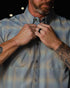 GENERATIONS BAMBOO SHORT SLEEVE BUTTON UP - MENS